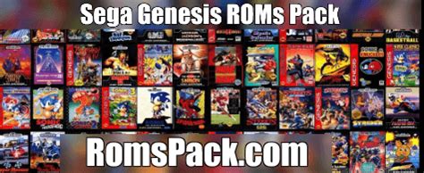 Sega Classic Arcade Collection (Limited Edition) (JP) 173. . Sega genesis rom pack download